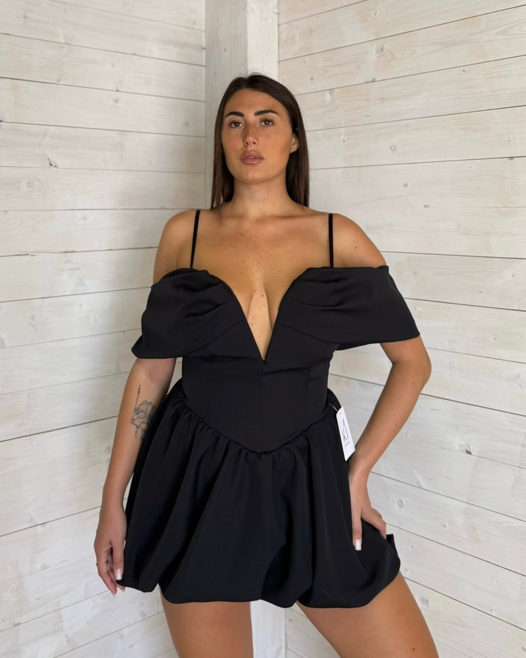 Abito Rose Nero