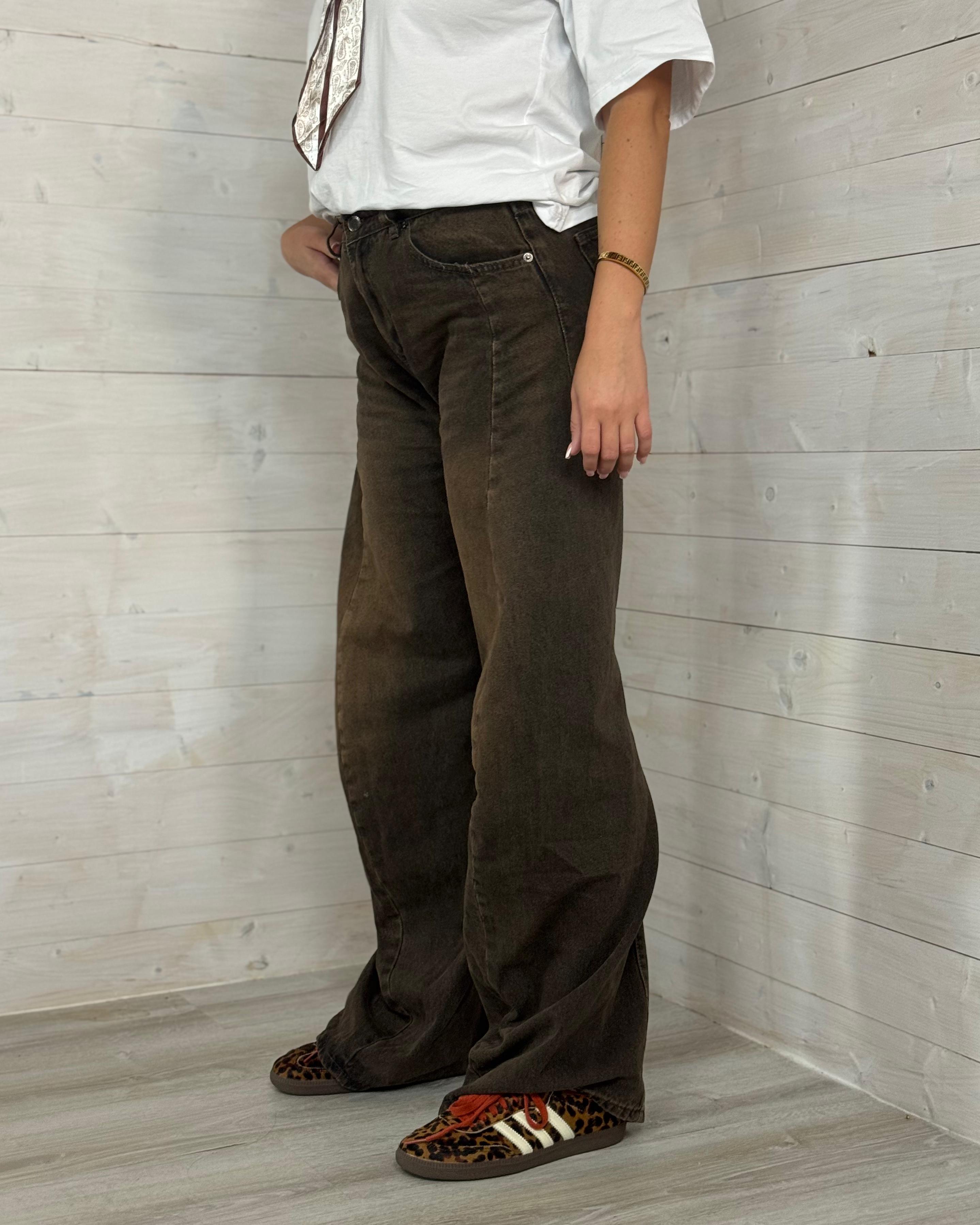 Jeans Malindi Marrone