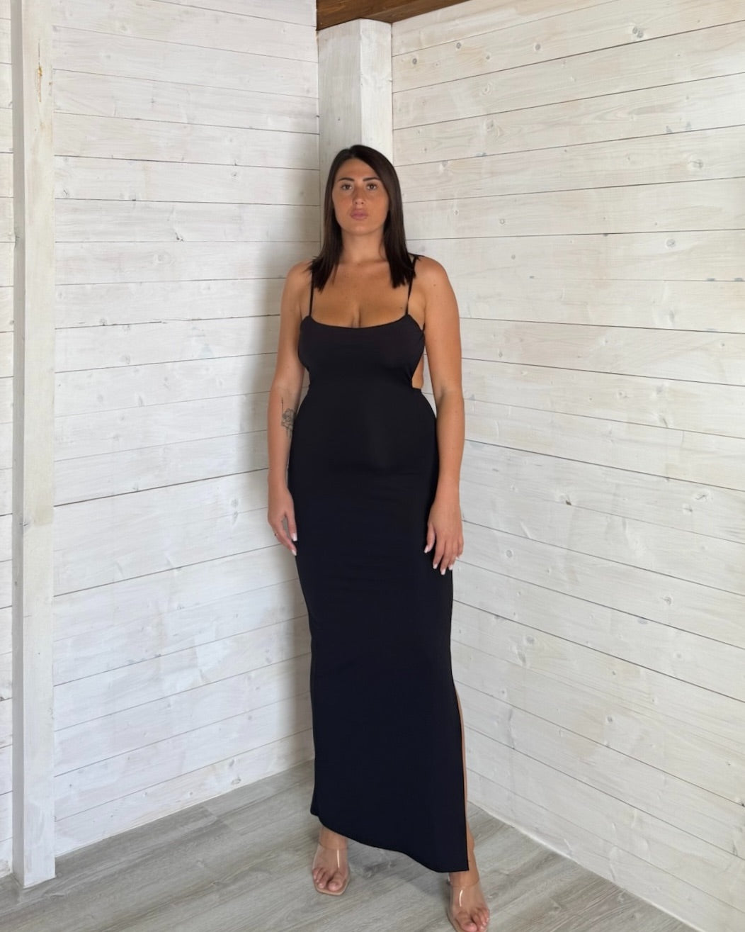 Abito Shapes Nero