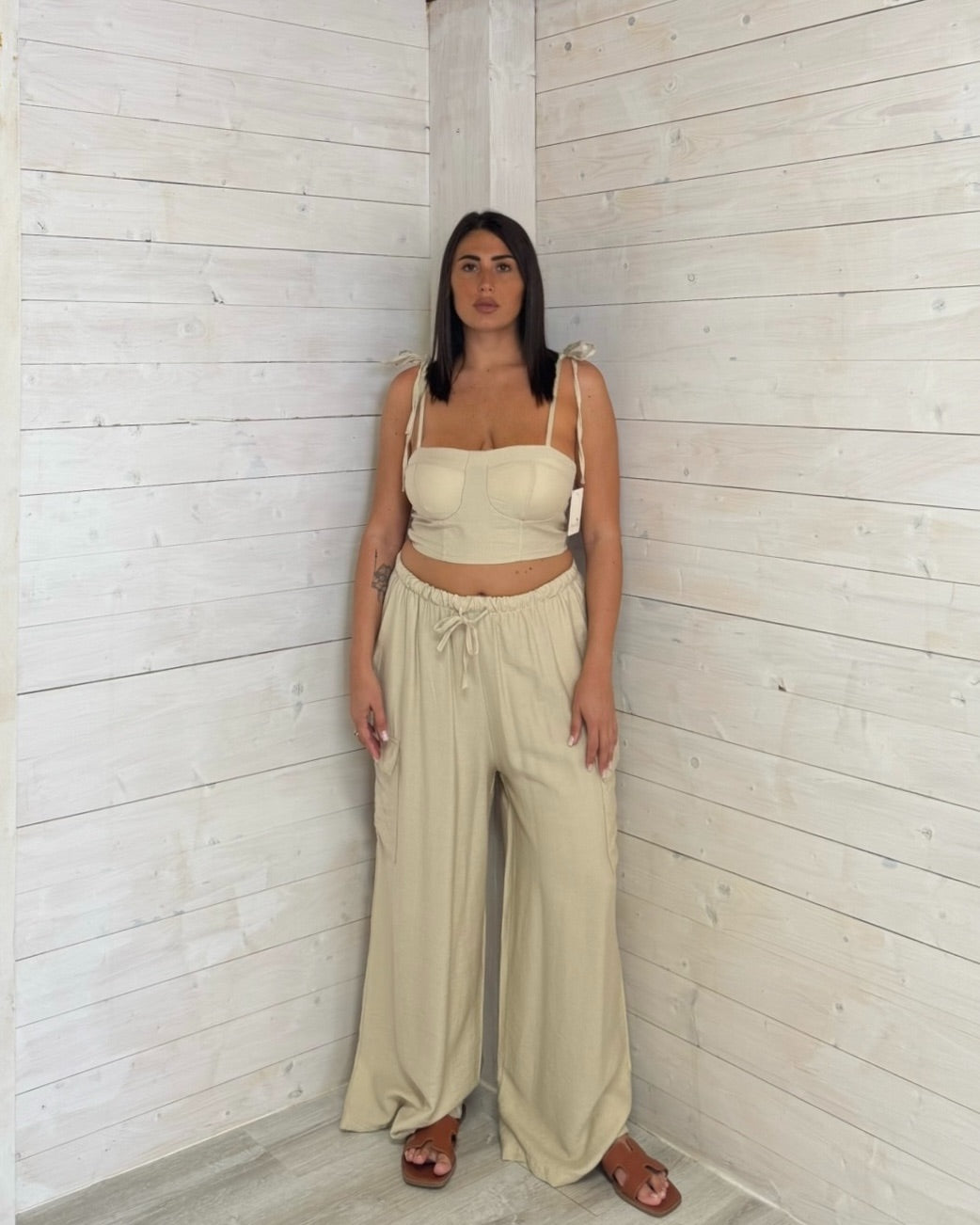 Completo Tara Beige
