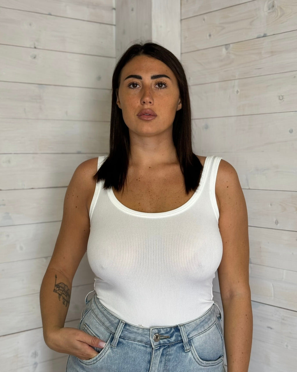 Body Costine Bianco