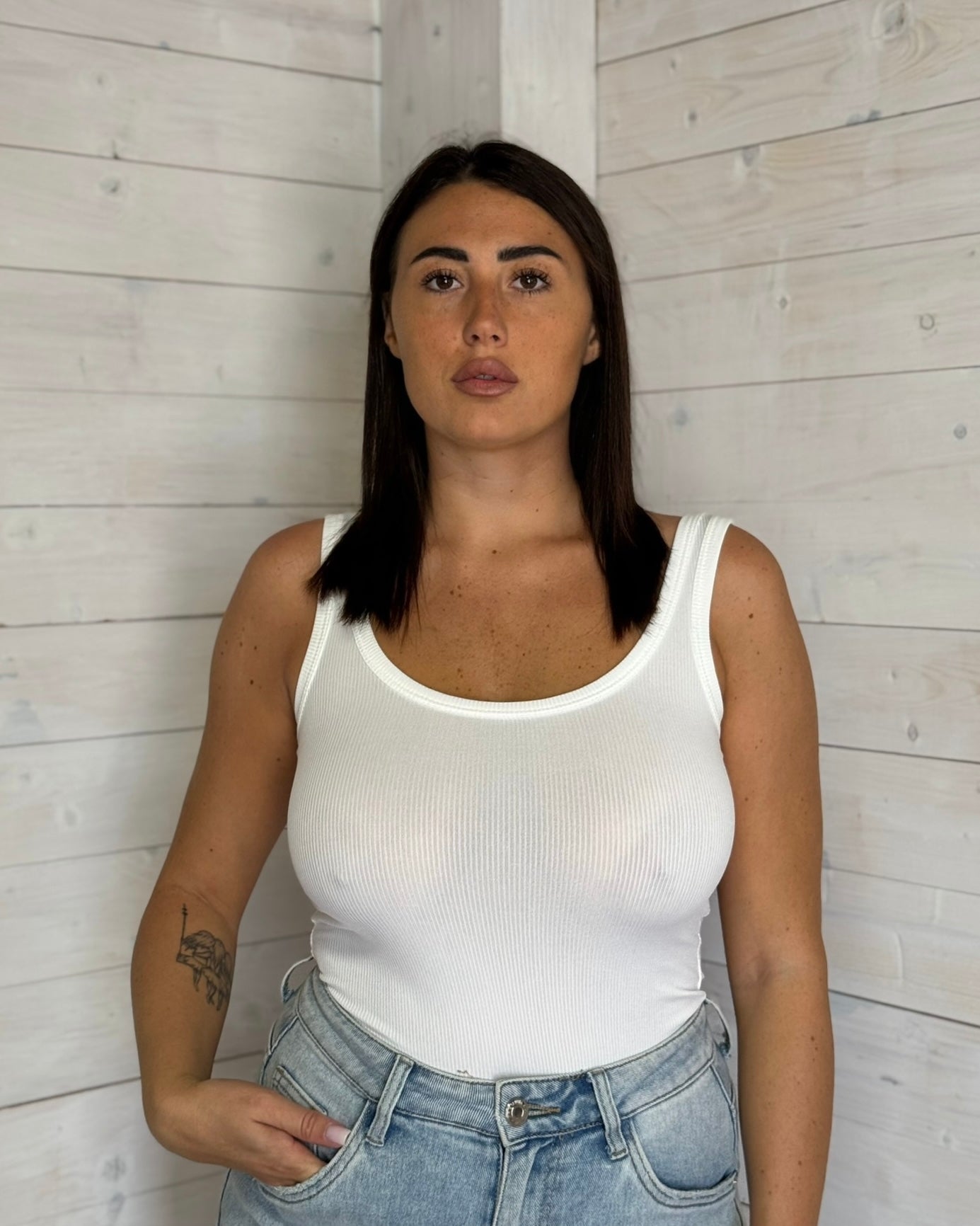 Body Costine Bianco