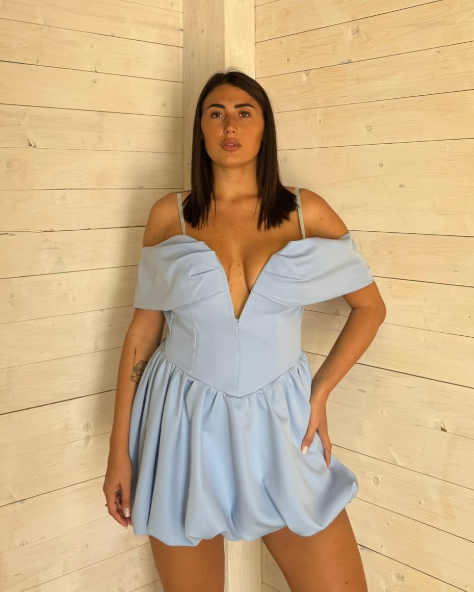 Abito Rose Celeste