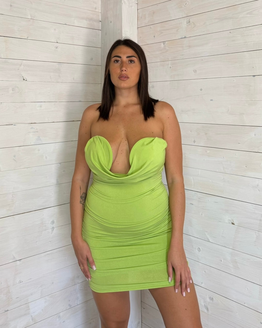 Abito Cuore Verde