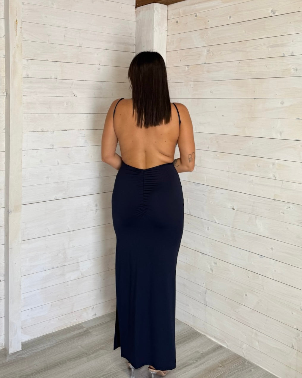 Abito Shapes Blu
