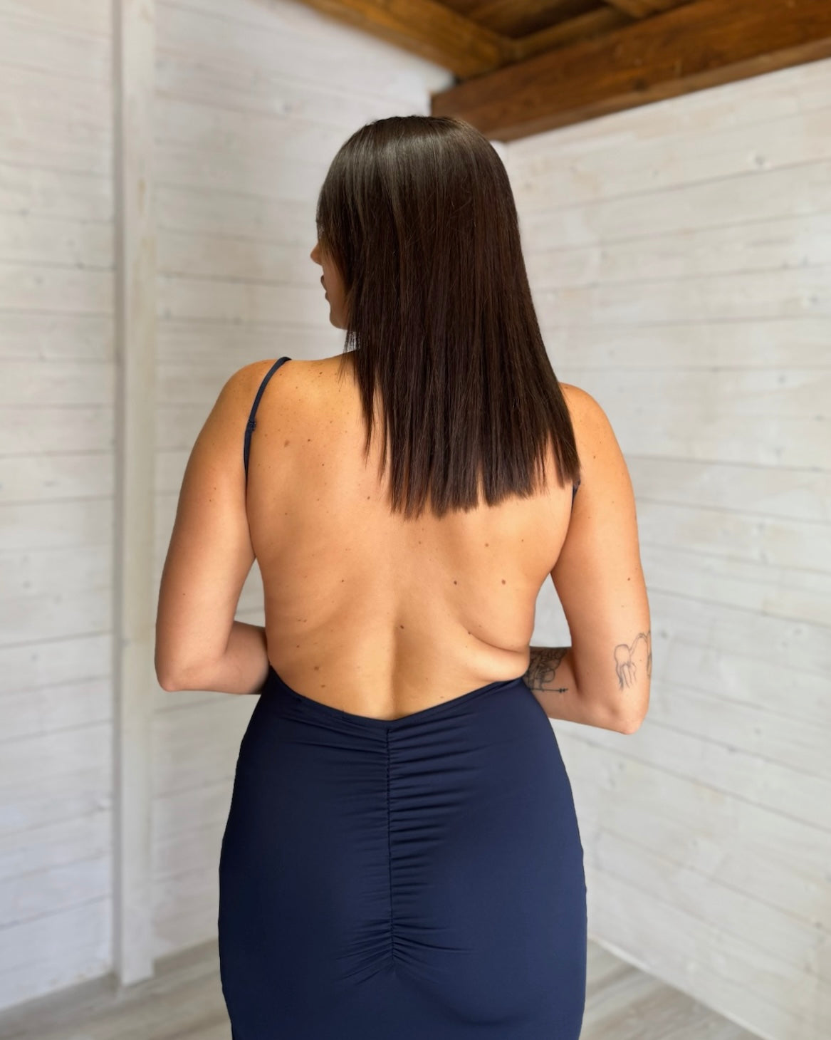 Abito Shapes Blu