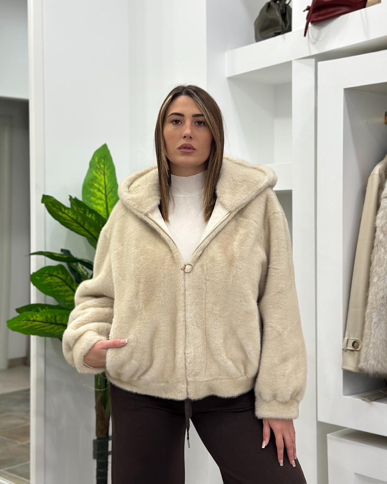 Eco pelliccia Zulema Beige