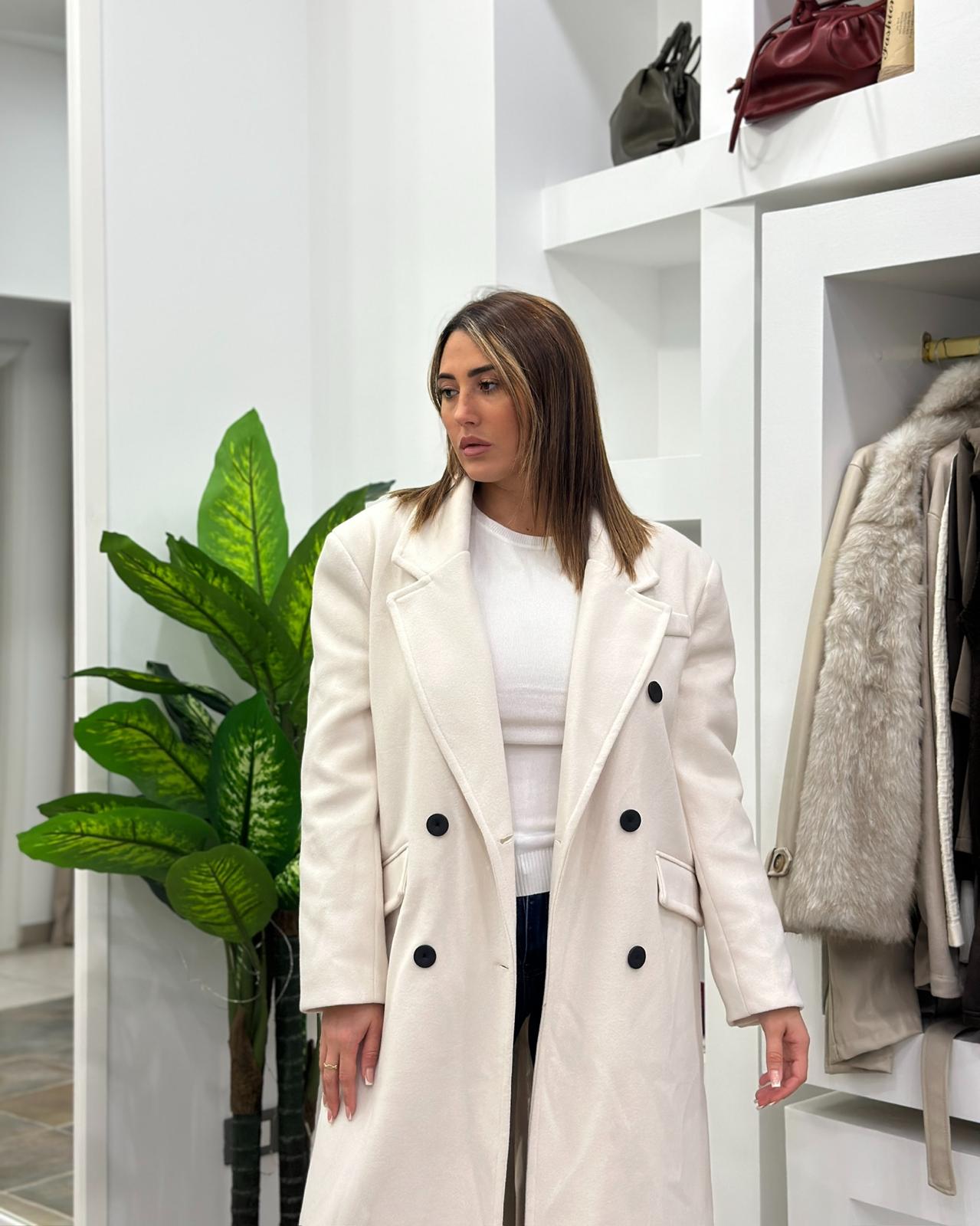 Cappotto Hailey Bianco