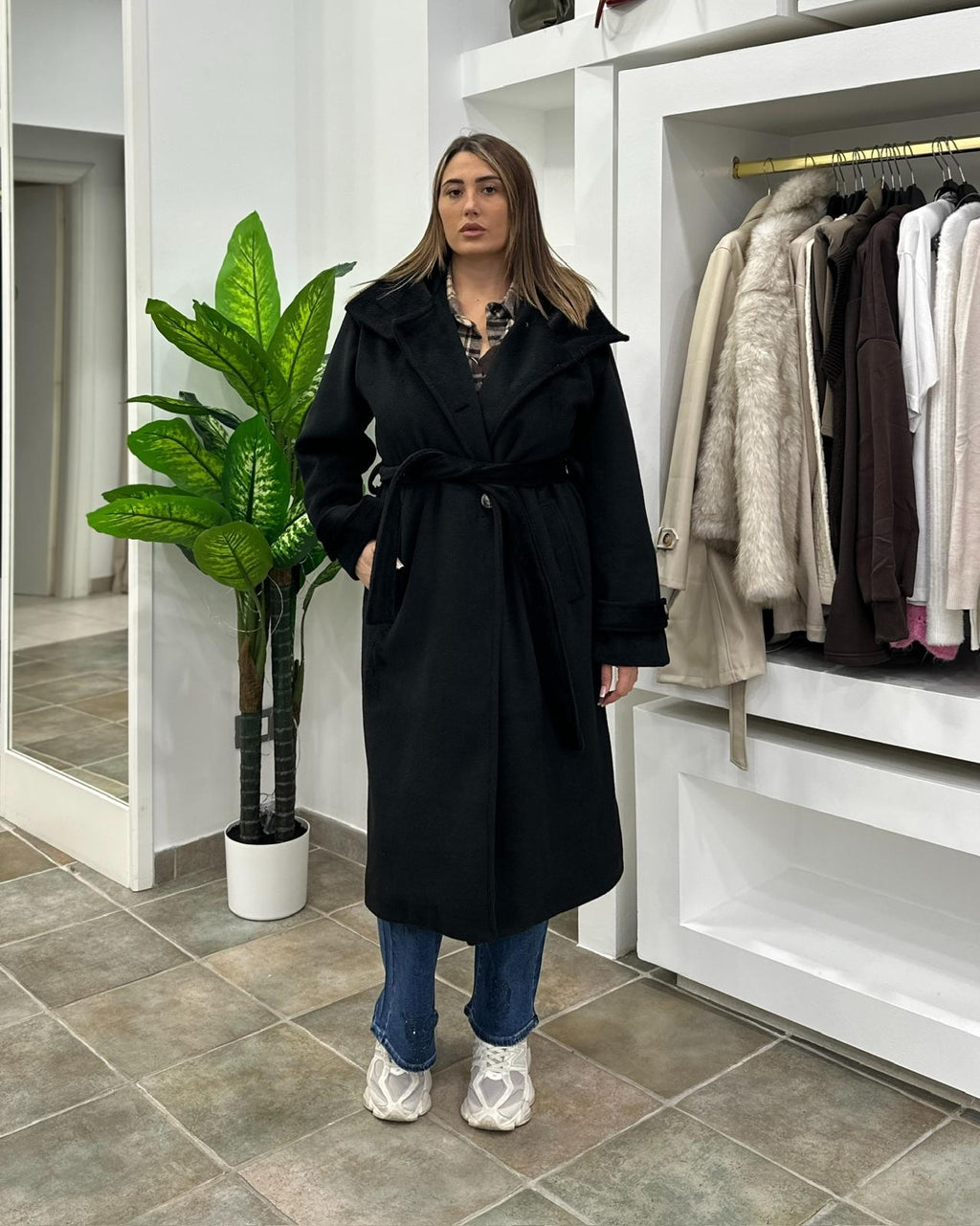 Cappotto Clotilde Nero