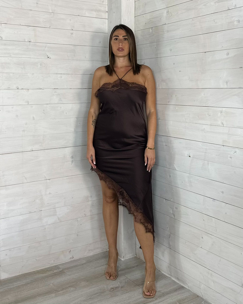 Abito Felicia Marrone