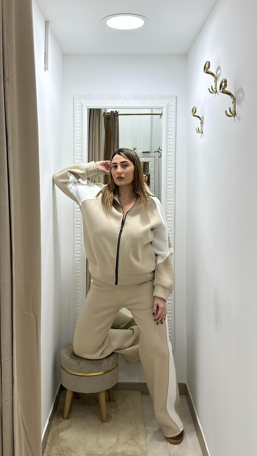 Completo Milk Beige\Bianco