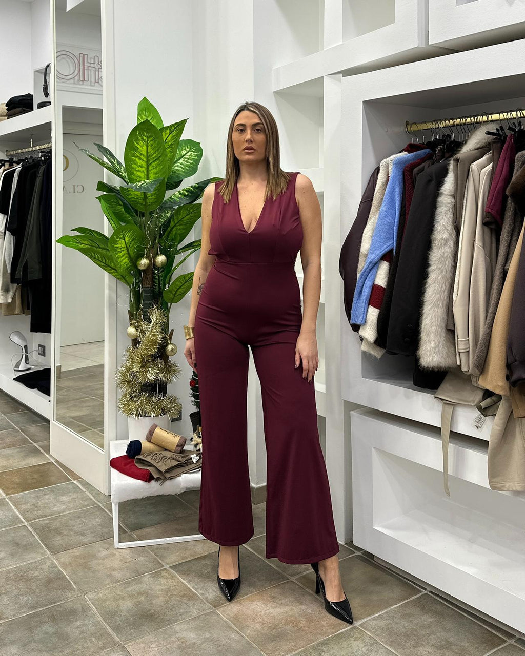 Tuta Eloisa Bordeaux