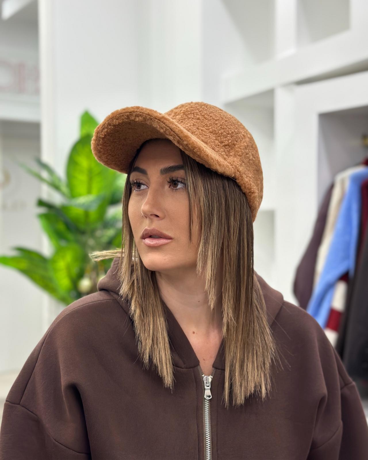 Cappello Teddy Cammello