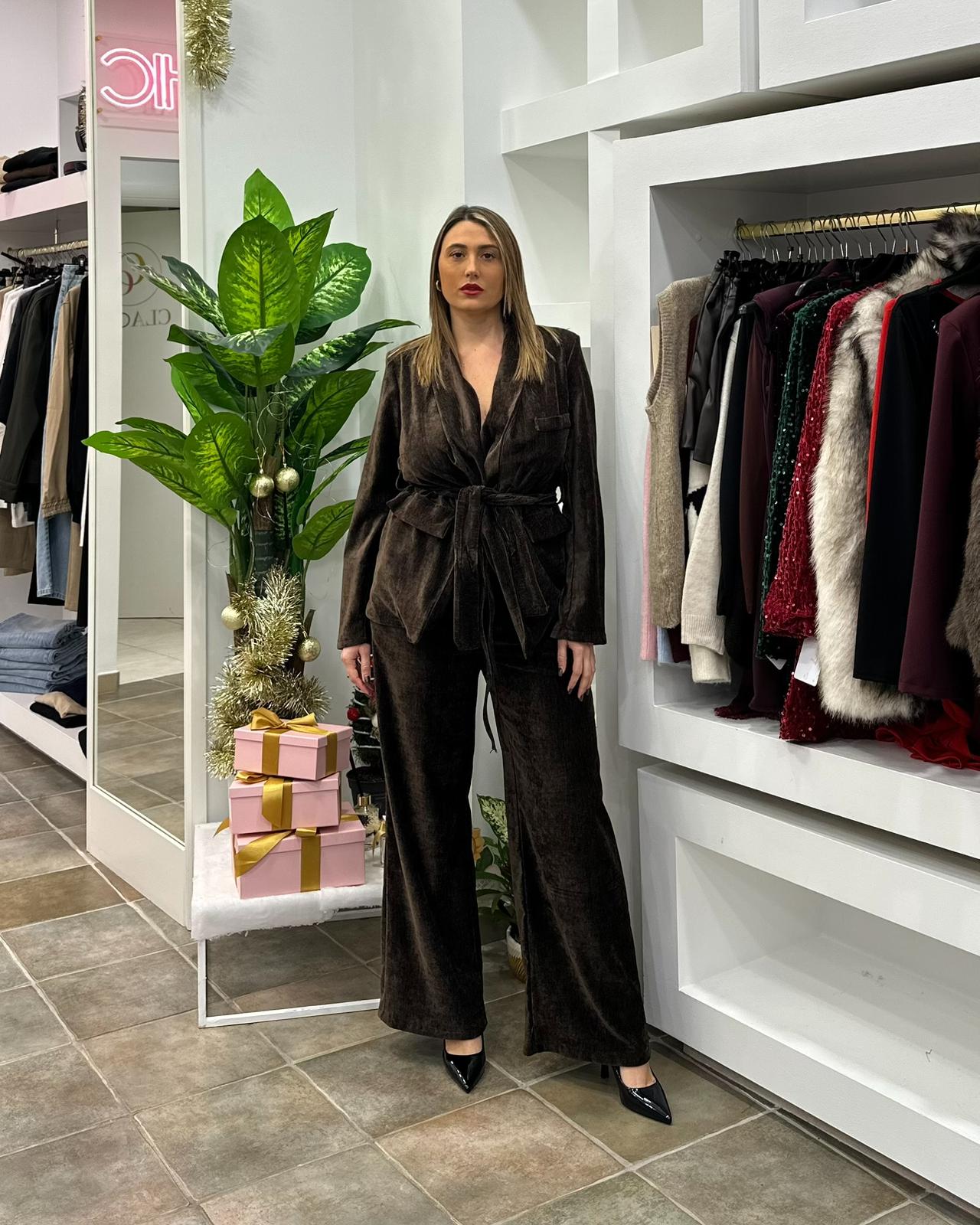 Completo Madame Marrone