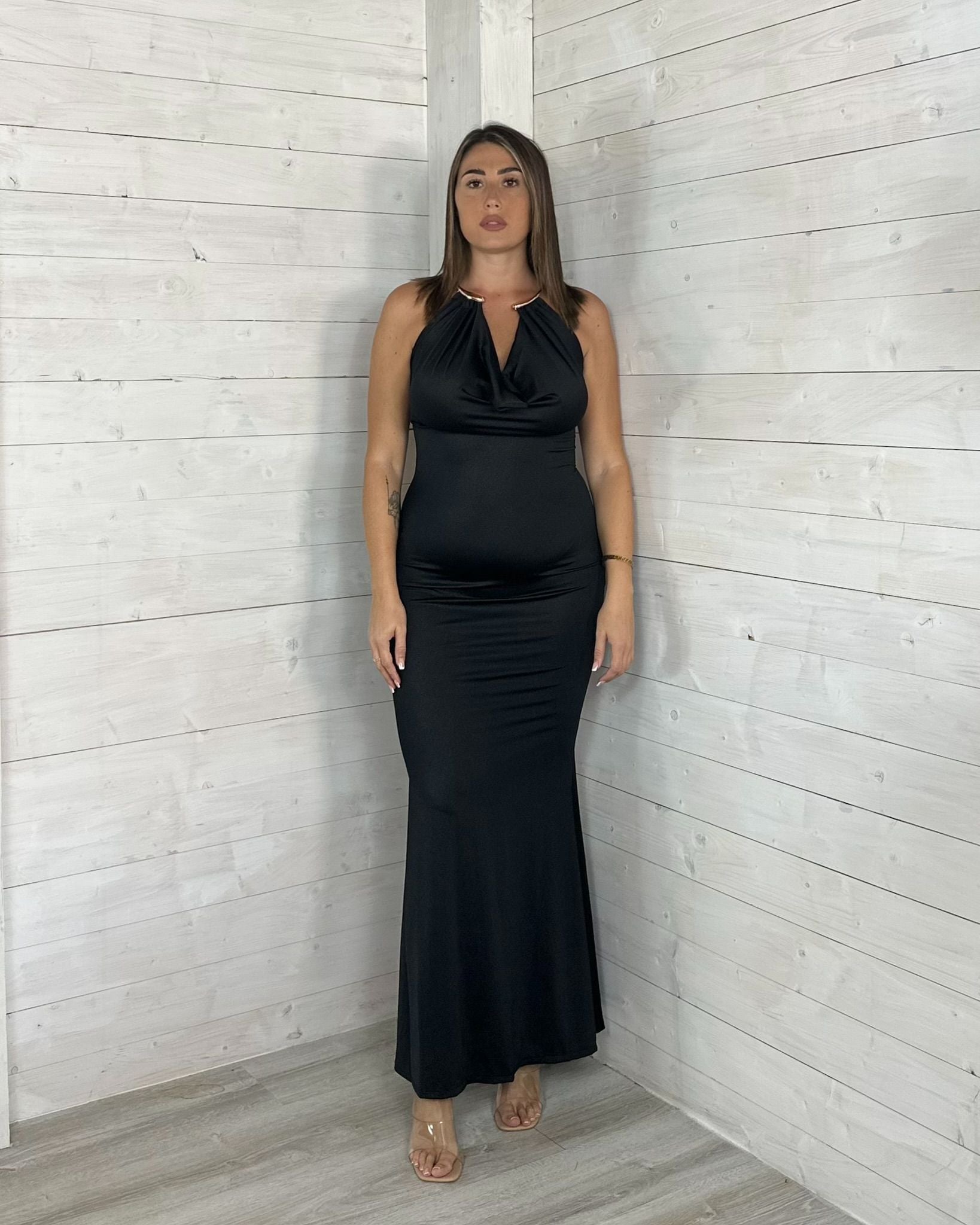 Abito Eterna Nero Lungo