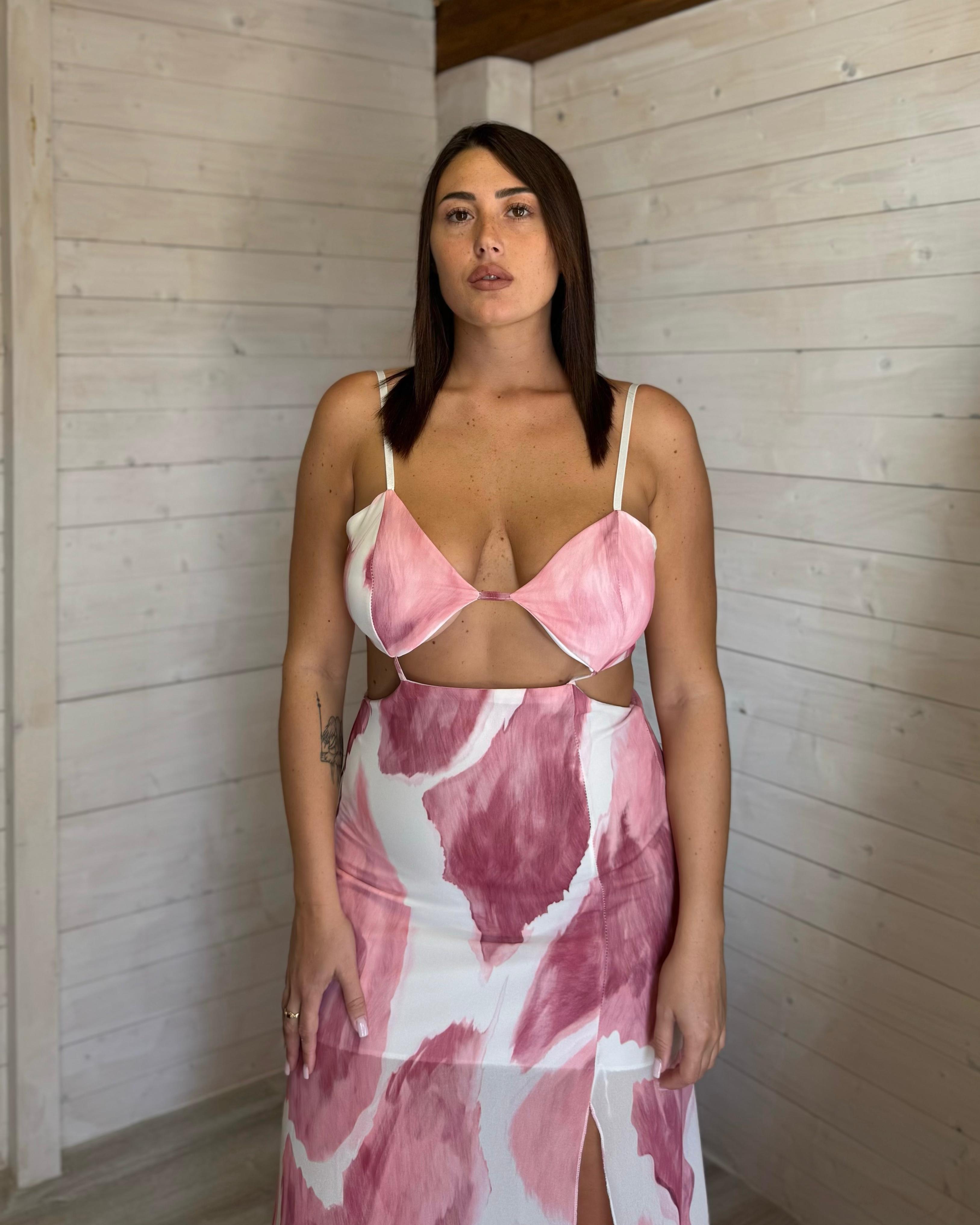 Abito Romantica Rosa