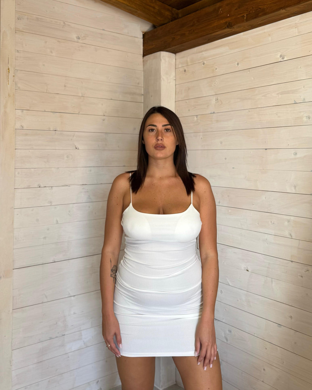 Abito Costine Bianco