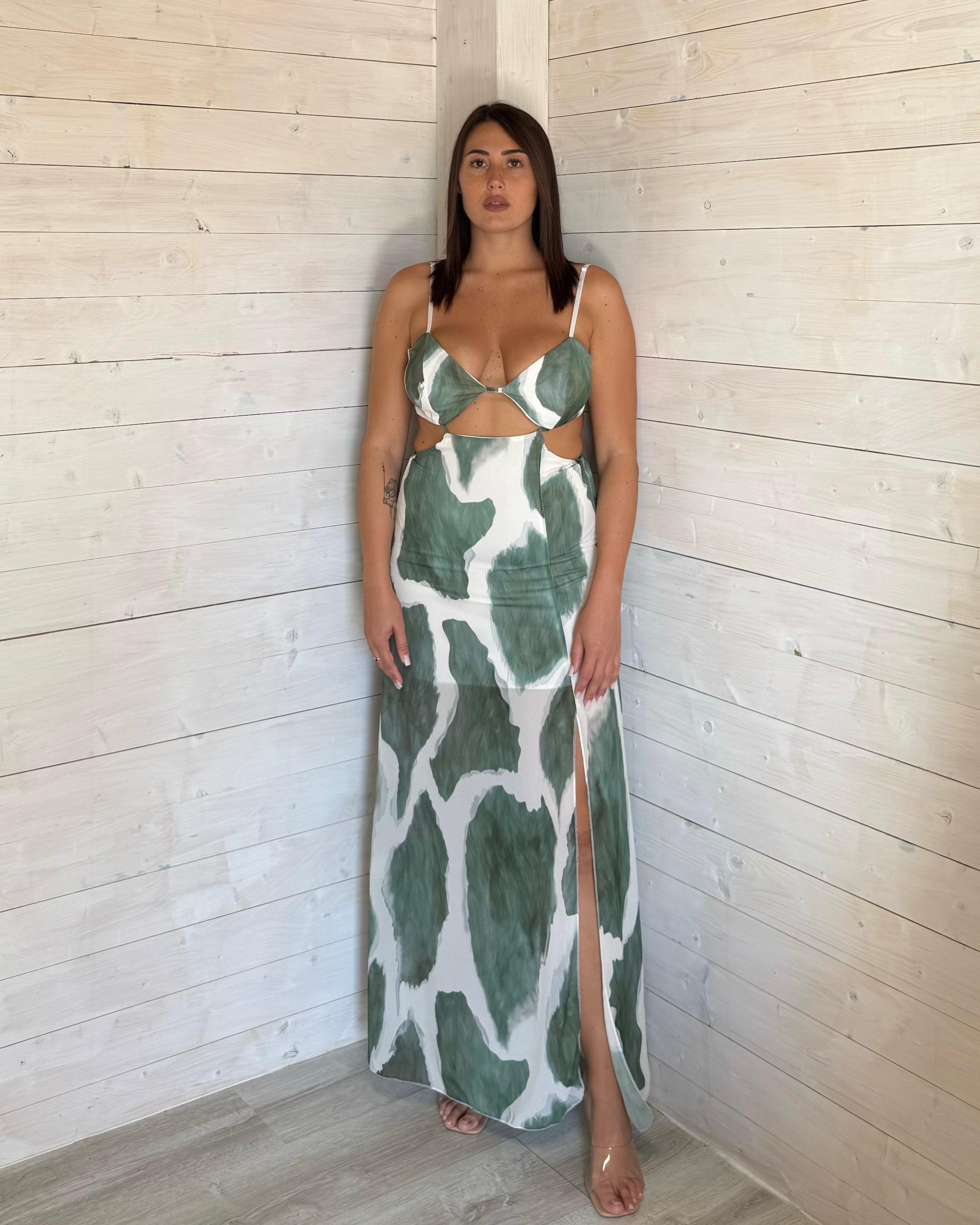 Abito Romantica Verde