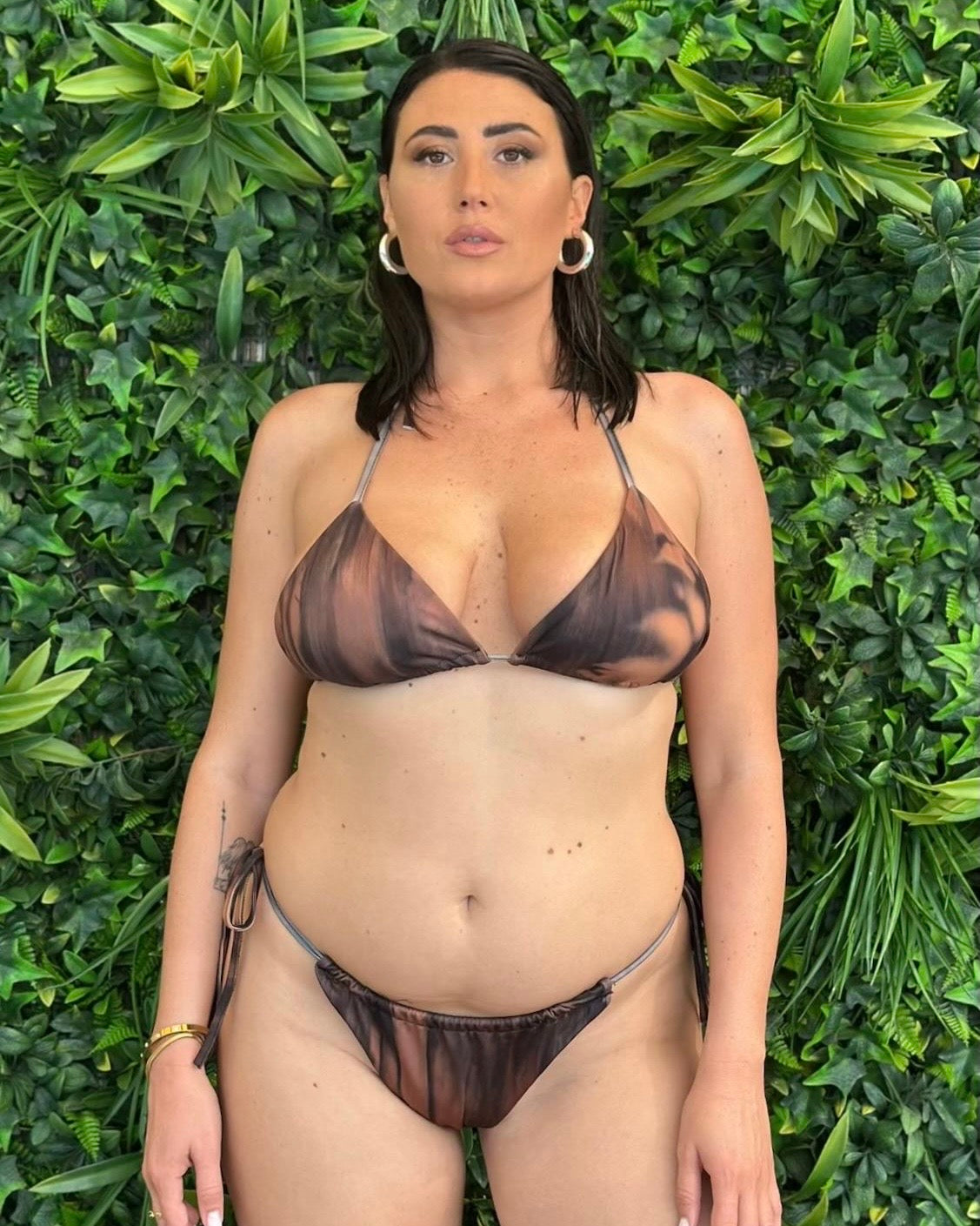 Bikini Rio Maculato Marrone