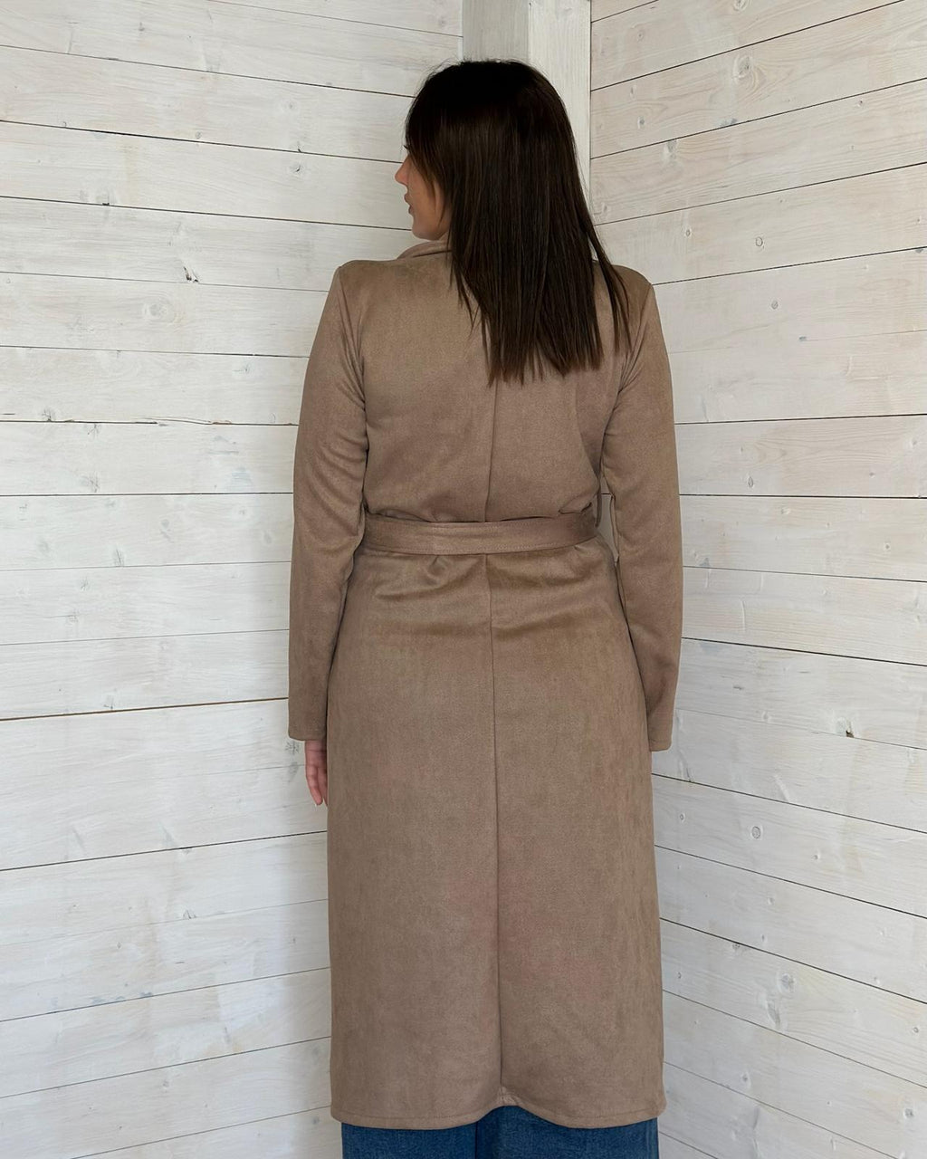 Trench Camoscio Beige